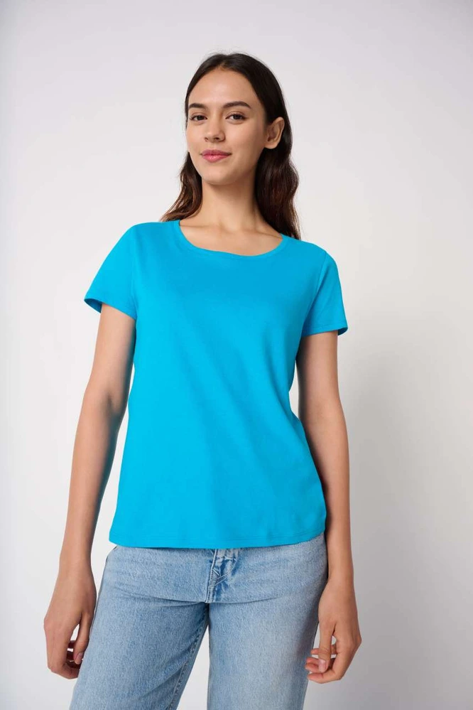 Tricou damă iDeal Basic IDEAL150 IB311 · 145 g/m², bumbac / vâscoză