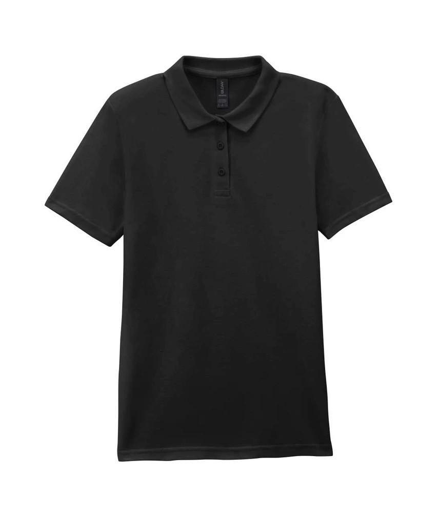 Tricou polo damă Gildan Softstyle Double Piqué GIL64800 · 177 g/m², bumbac
