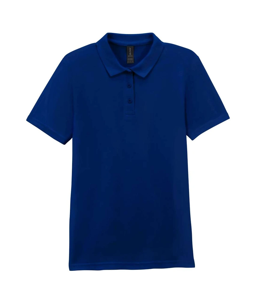 Tricou polo damă Gildan Softstyle Double Piqué GIL64800 · 177 g/m², bumbac