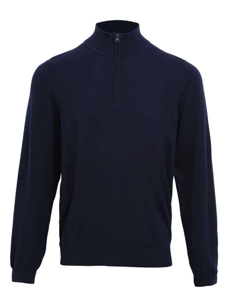 Pulover bărbați Premier Quarter-Zip Knitted PR695 · bumbac / acril