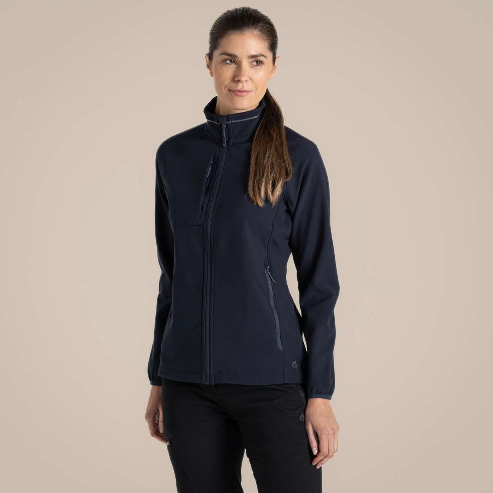 Geacă softshell damă Craghoppers Expert Basecamp CRCEL004 · 500 g/m², poliester / elastan