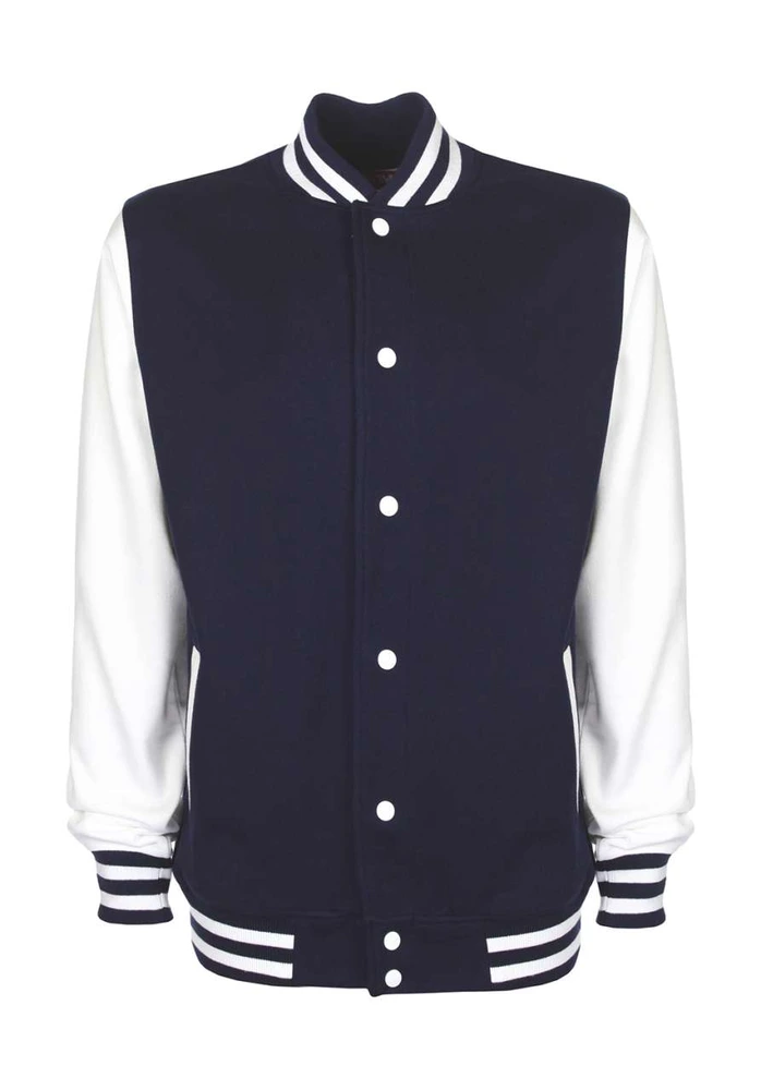 Jachetă FDM Varsity FDFV001 · 300 g/m², bumbac / poliester