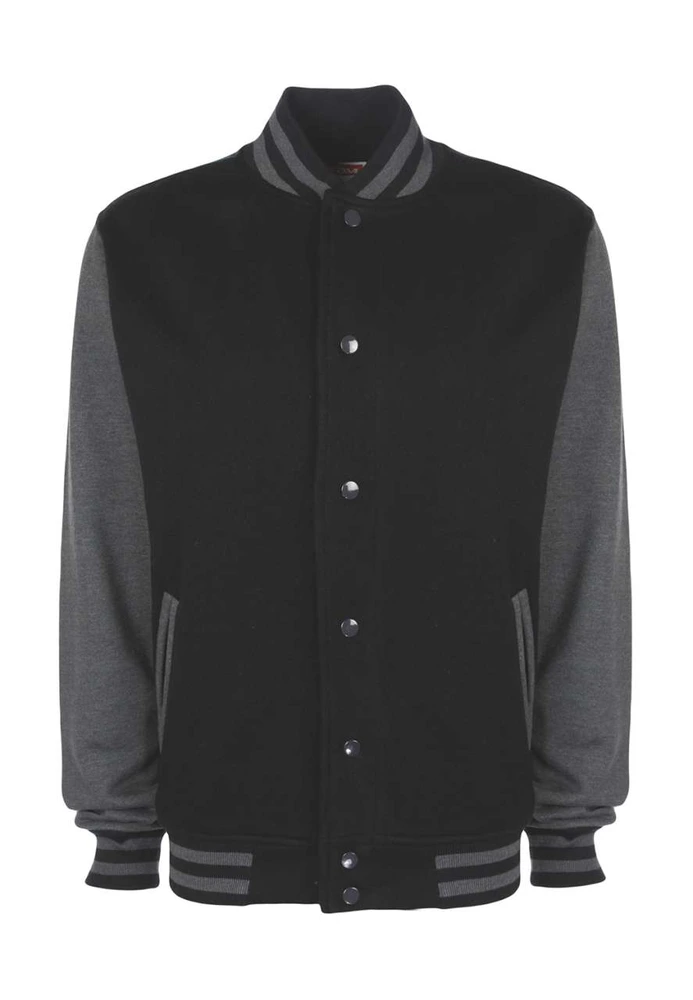 Jachetă FDM Varsity FDFV001 · 300 g/m², bumbac / poliester