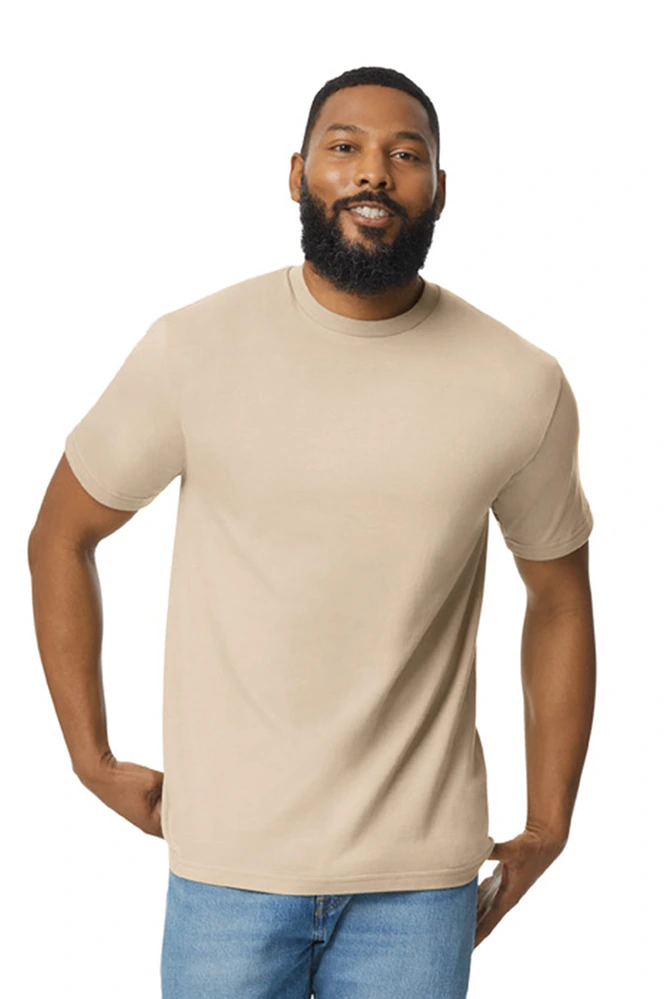 Tricou Gildan Softstyle Midweight NO Label GI65ENLB0 · 185 g/m², bumbac