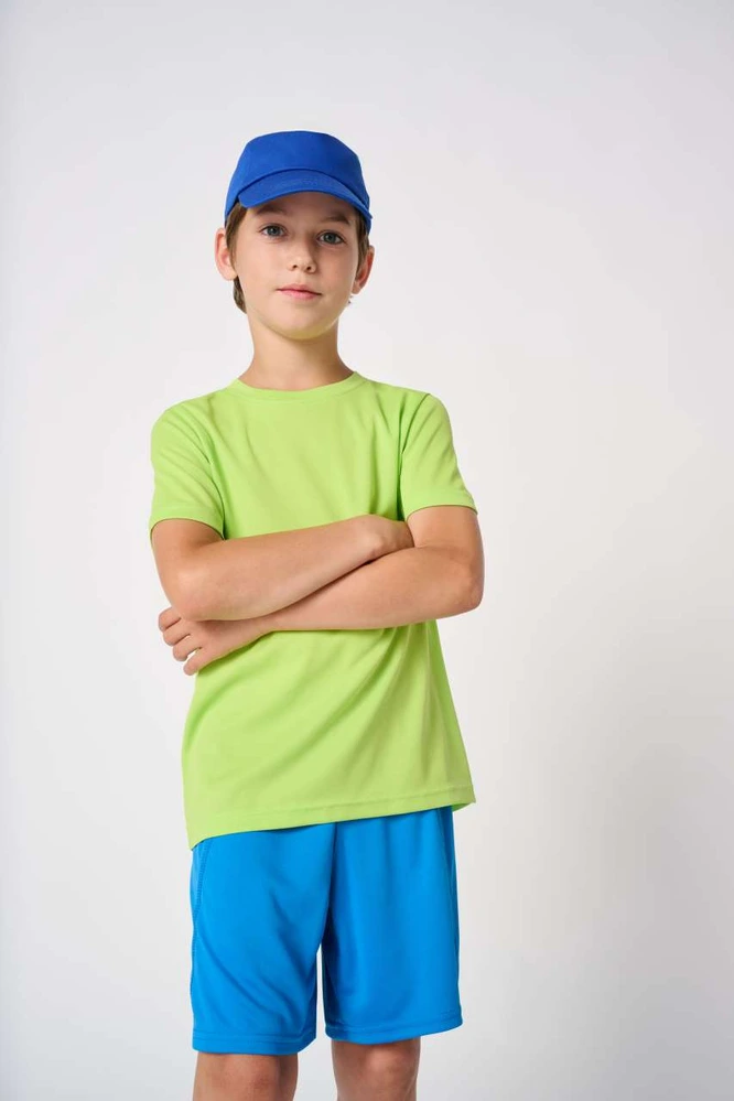 Tricou sport copii iDeal Basic Mercury Polyester IB302 · 130 g/m², poliester