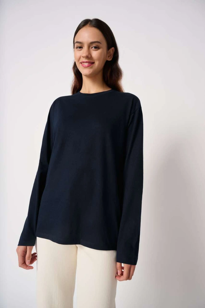 Tricou cu mânecă lungă iDeal Basic IDEAL150 LSL Tubular IB313 · 145 g/m², bumbac