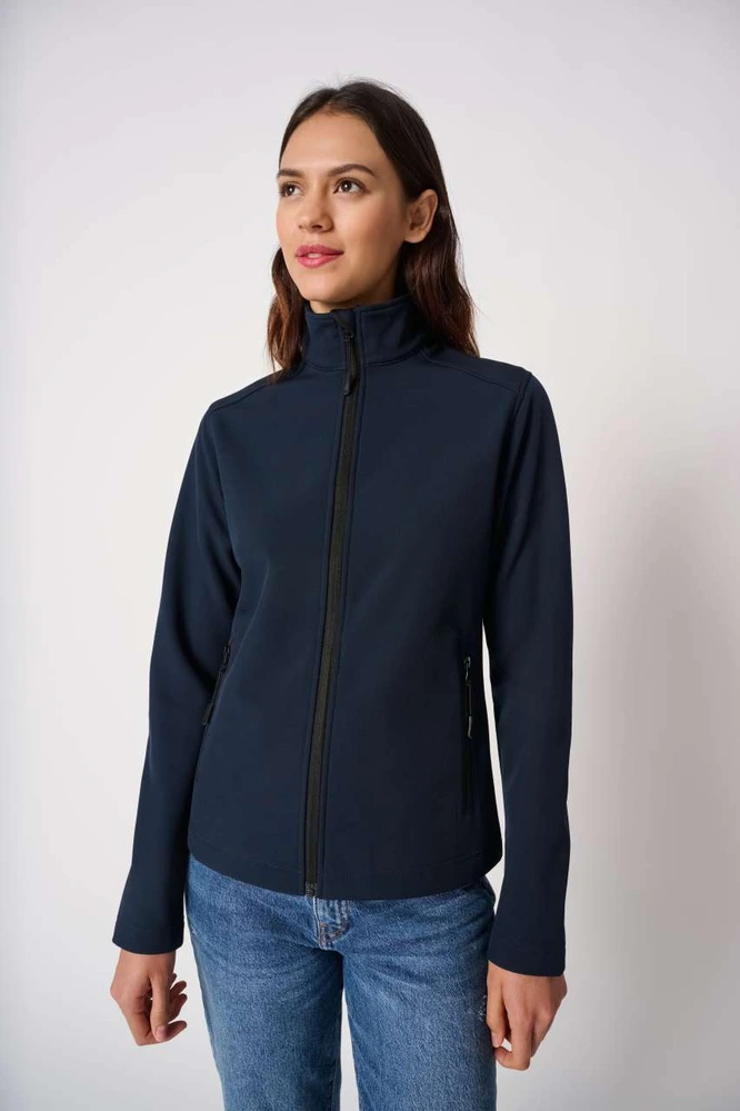 Geacă softshell damă iDeal Basic IB411 · 280 g/m², poliester / elastan
