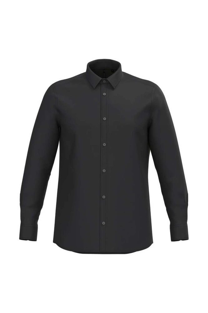 Cămașă bărbați Kariban Poplin Easy Care Polycotton KA583 · 108 g/m², bumbac / poliester