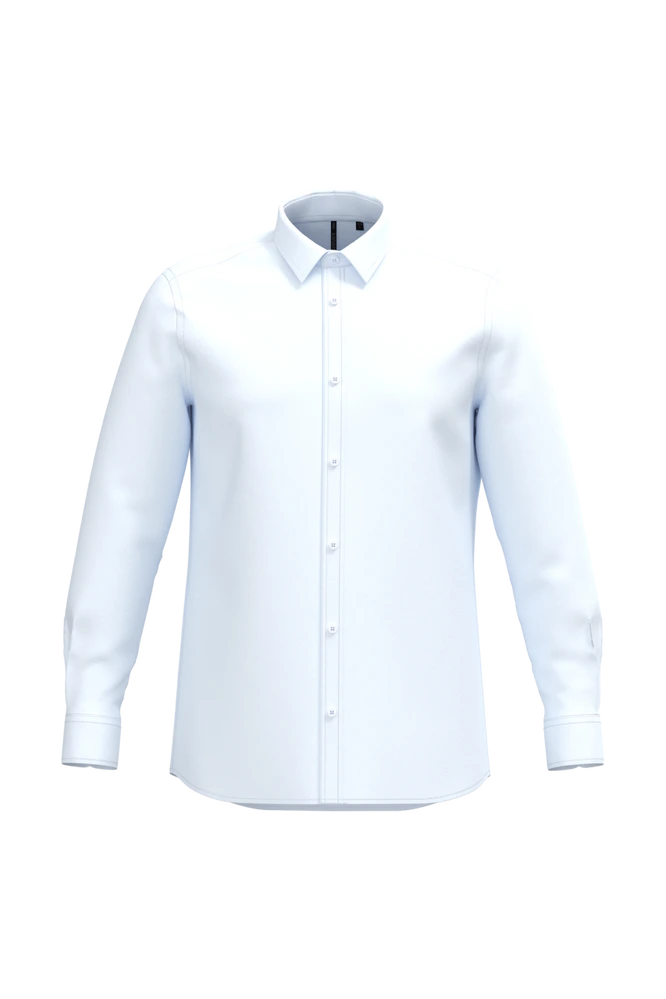 Cămașă bărbați Kariban Poplin Easy Care Polycotton KA583 · 108 g/m², bumbac / poliester