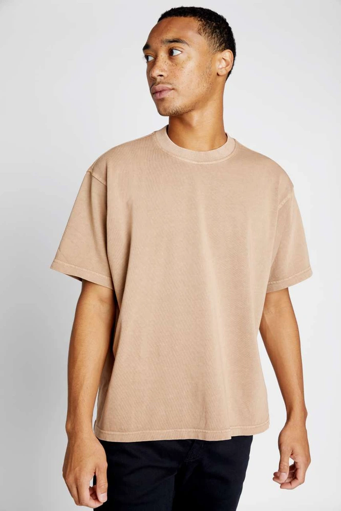 Tricou oversize Lane Seven Urban Garment Dyed LS16005GD · 260 g/m², bumbac