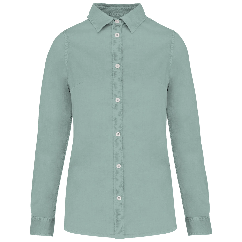 Cămașă damă Native Spirit Washed NS503 · 135 g/m², bumbac / bumbac organic