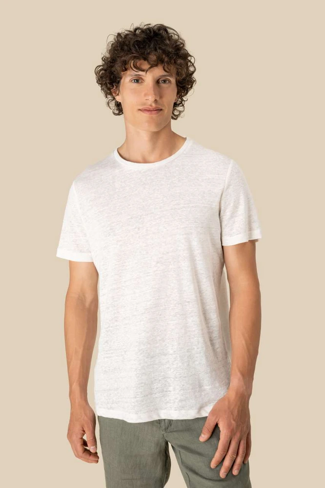 Tricou bărbați Spasso Linen SP320 · 190 g/m²
