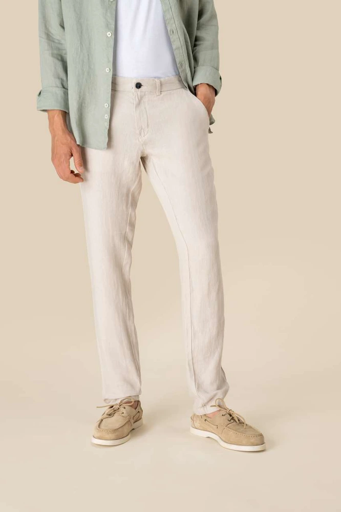 Pantaloni bărbați Spasso Linen SP710 · 210 g/m²