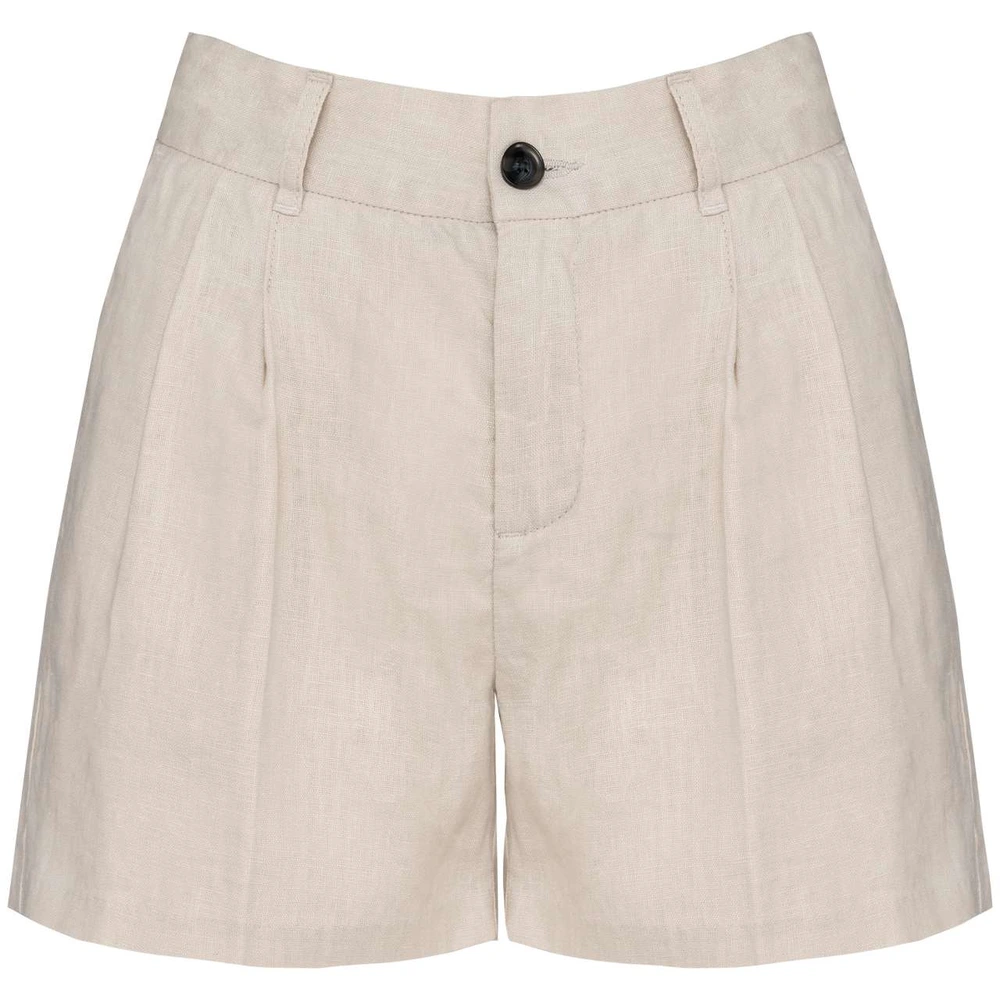 Pantaloni scurți damă Spasso Linen SP713 · 210 g/m²