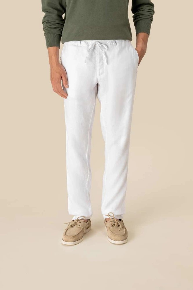 Pantaloni bărbați Spasso Eco-Friendly Linen Washed Effect SP732 · 210 g/m²