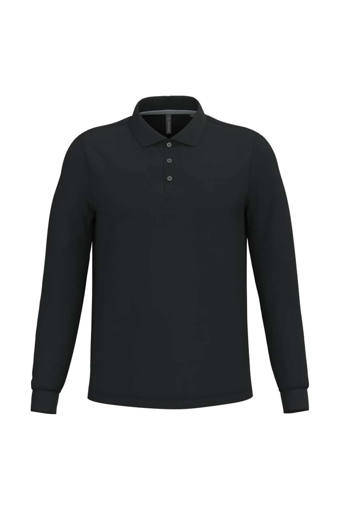 Tricou polo cu mânecă lungă bărbați Kariban KA243 · 220 g/m², bumbac
