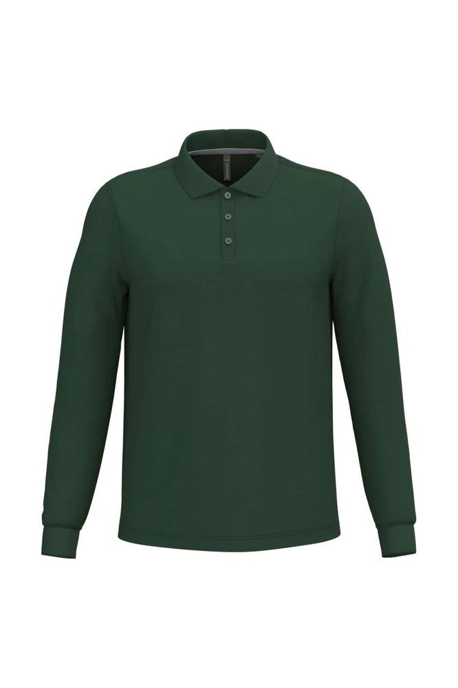 Tricou polo cu mânecă lungă bărbați Kariban KA243 · 220 g/m², bumbac