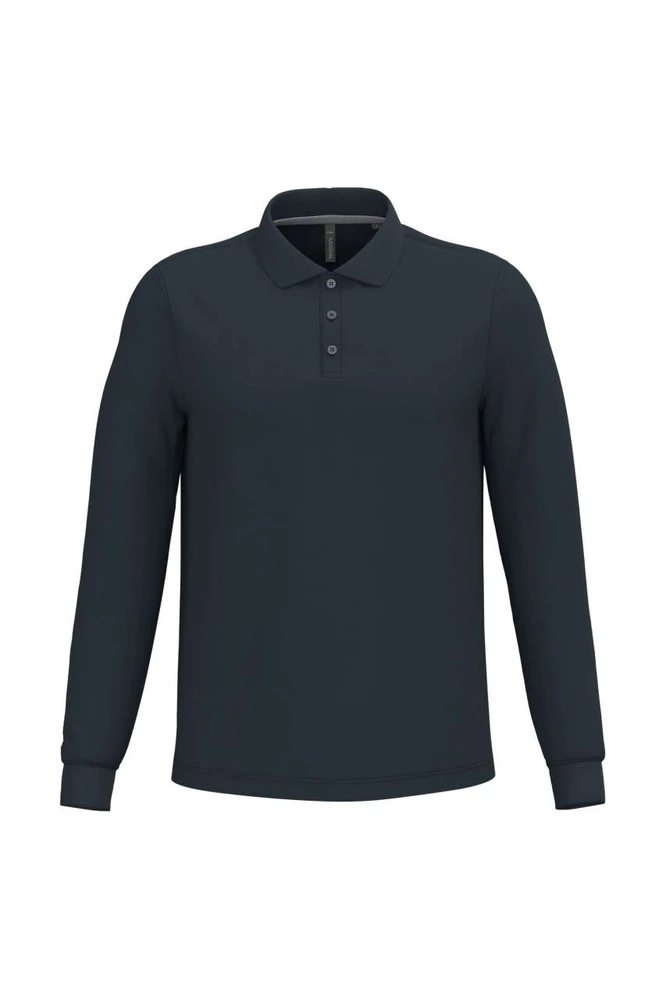 Tricou polo cu mânecă lungă bărbați Kariban KA243 · 220 g/m², bumbac