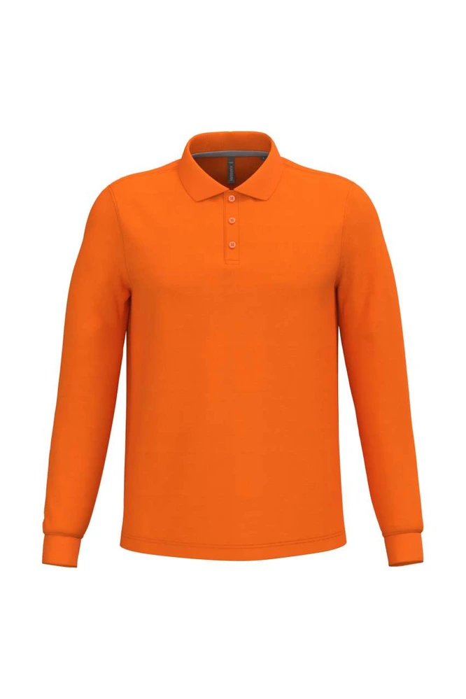 Tricou polo cu mânecă lungă bărbați Kariban KA243 · 220 g/m², bumbac