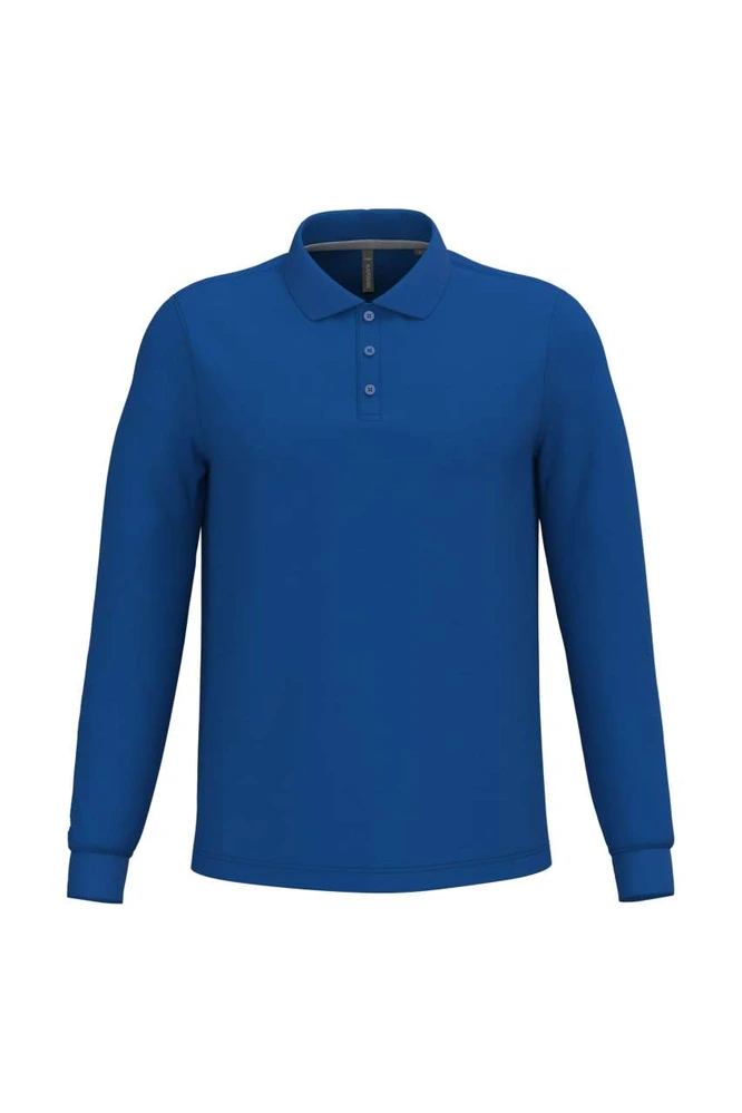 Tricou polo cu mânecă lungă bărbați Kariban KA243 · 220 g/m², bumbac