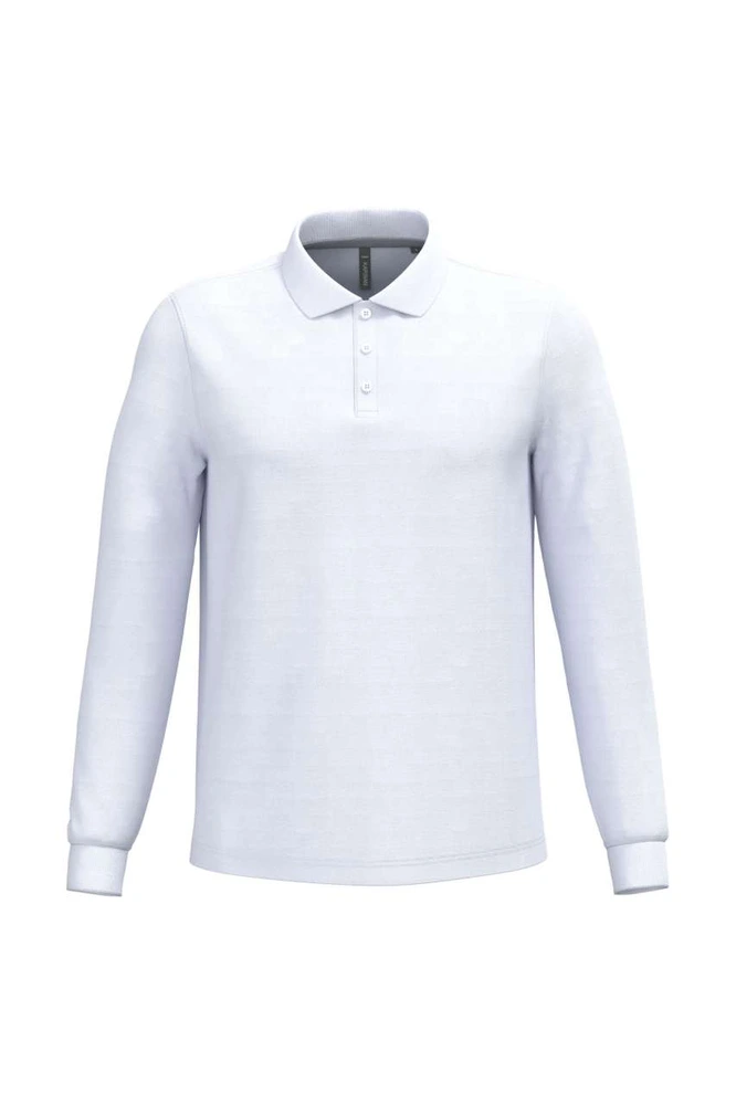 Tricou polo cu mânecă lungă bărbați Kariban KA243 · 220 g/m², bumbac