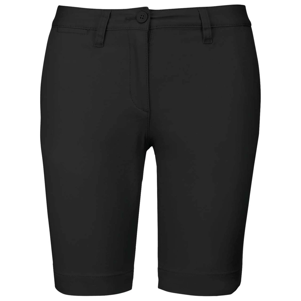 Pantaloni scurți damă Kariban Chino KA751 · 245 g/m², bumbac / elastan