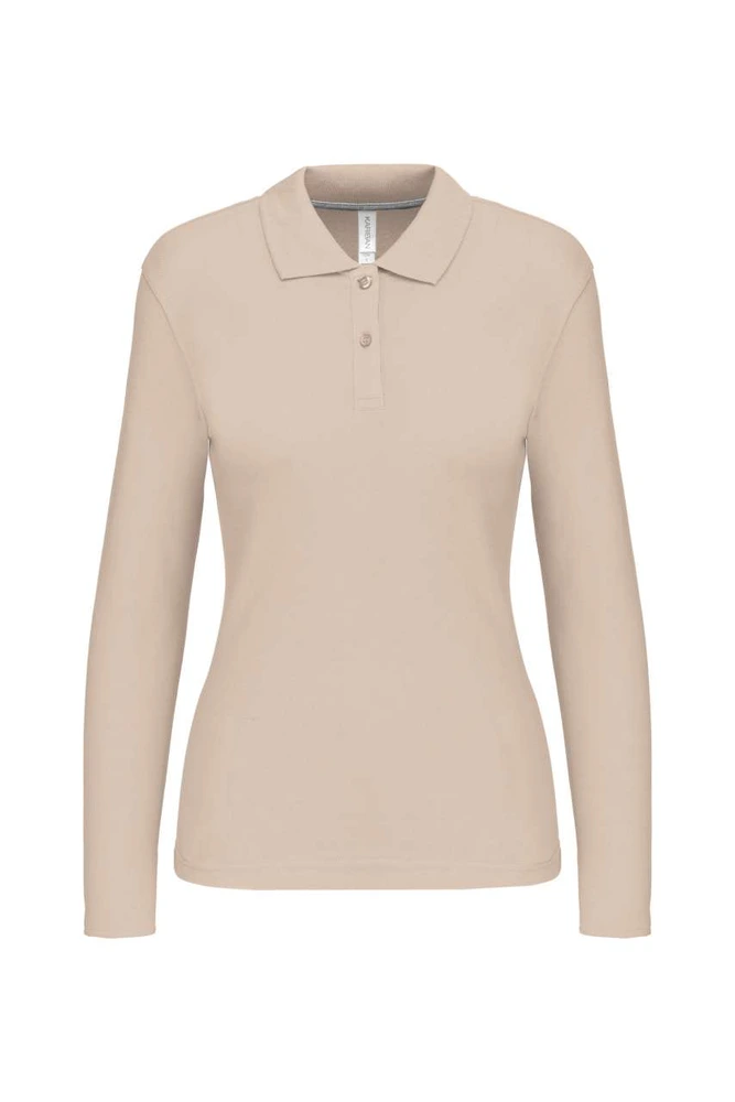 Tricou polo cu mânecă lungă damă Kariban KA244 · 220 g/m², bumbac