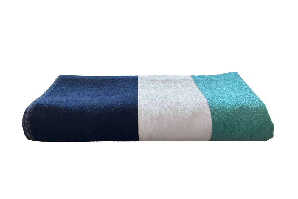 Prosop Olima „Nautical Stripe Beach Velour OLV4040 · bumbac