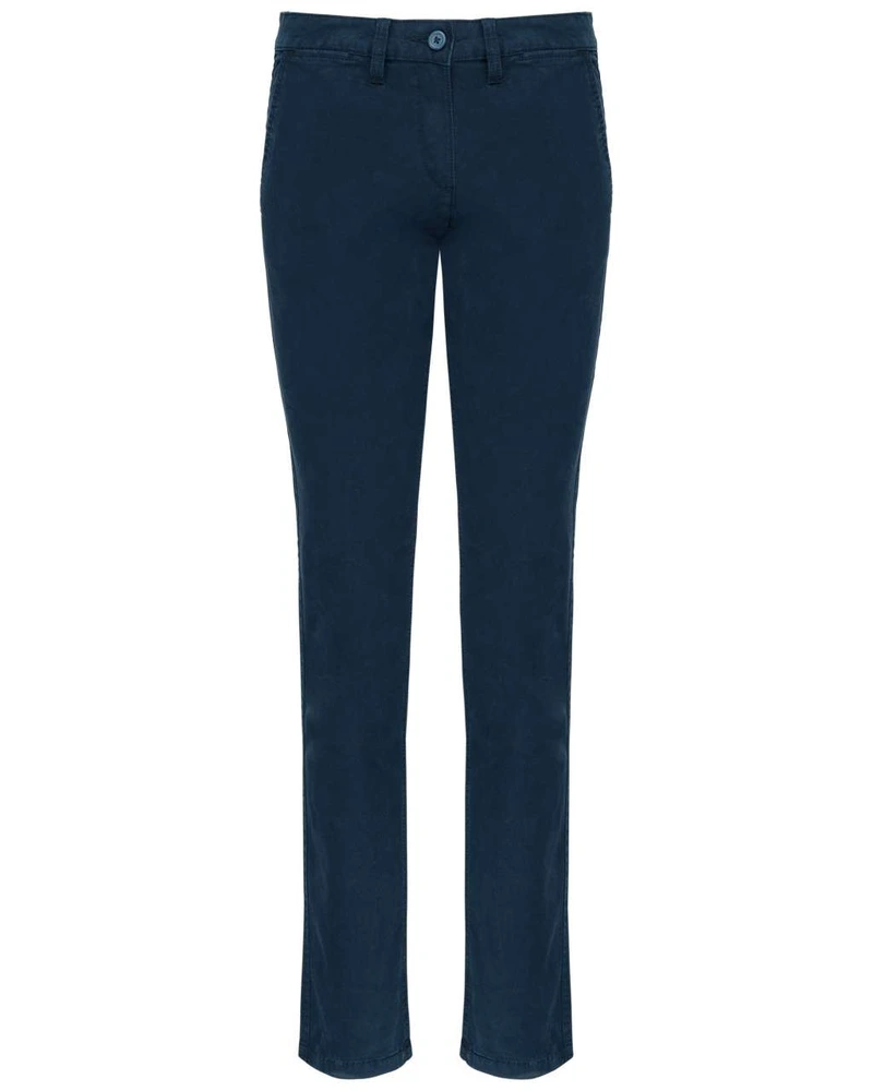 Pantaloni damă Kariban Chino KA741 · 245 g/m², bumbac / elastan