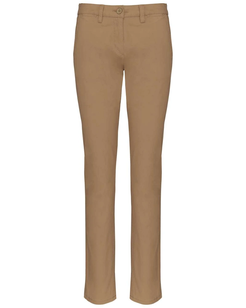Pantaloni damă Kariban Chino KA741 · 245 g/m², bumbac / elastan