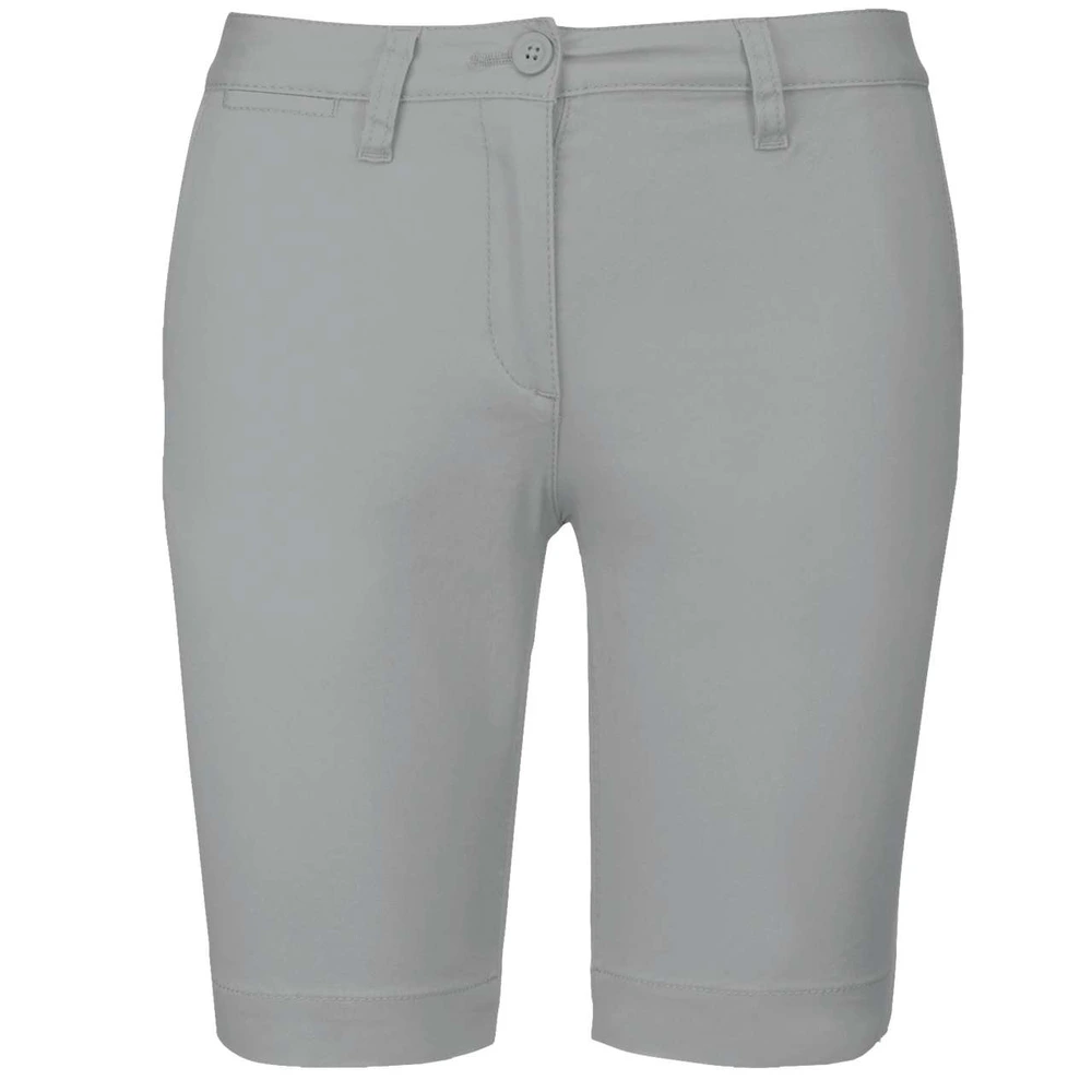 Pantaloni scurți damă Kariban Chino KA751 · 245 g/m², bumbac / elastan