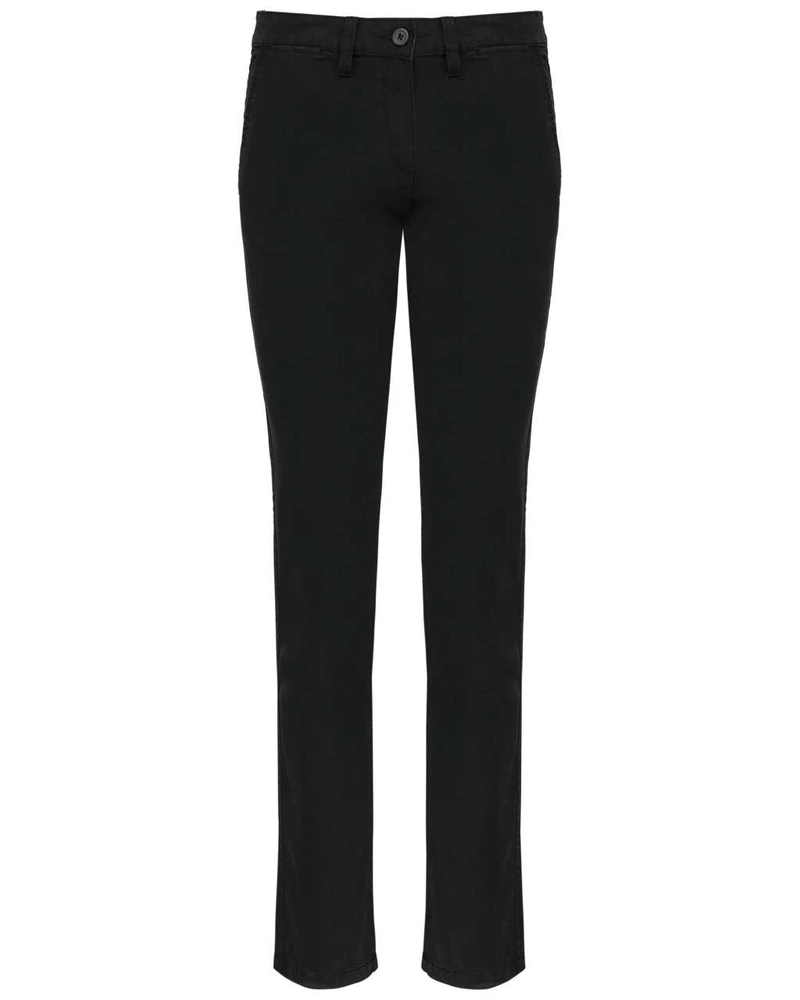 Pantaloni damă Kariban Chino KA741 · 245 g/m², bumbac / elastan