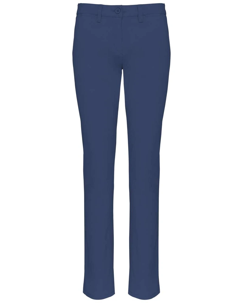 Pantaloni damă Kariban Chino KA741 · 245 g/m², bumbac / elastan
