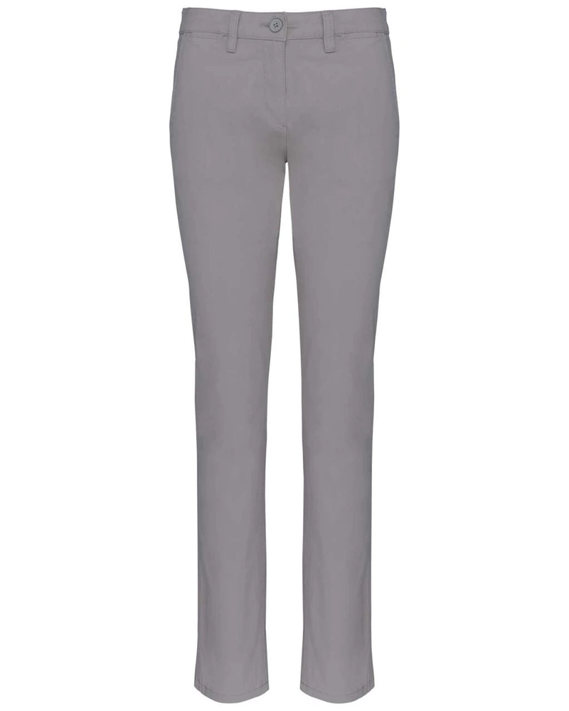Pantaloni damă Kariban Chino KA741 · 245 g/m², bumbac / elastan