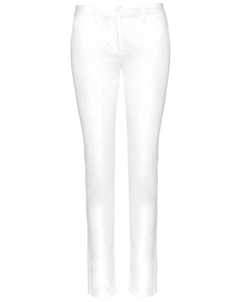 Pantaloni damă Kariban Chino KA741 · 245 g/m², bumbac / elastan