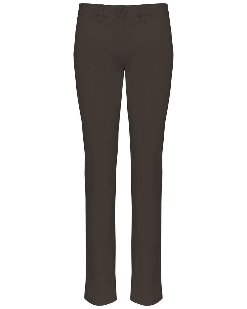 Pantaloni damă Kariban Chino KA741 · 245 g/m², bumbac / elastan