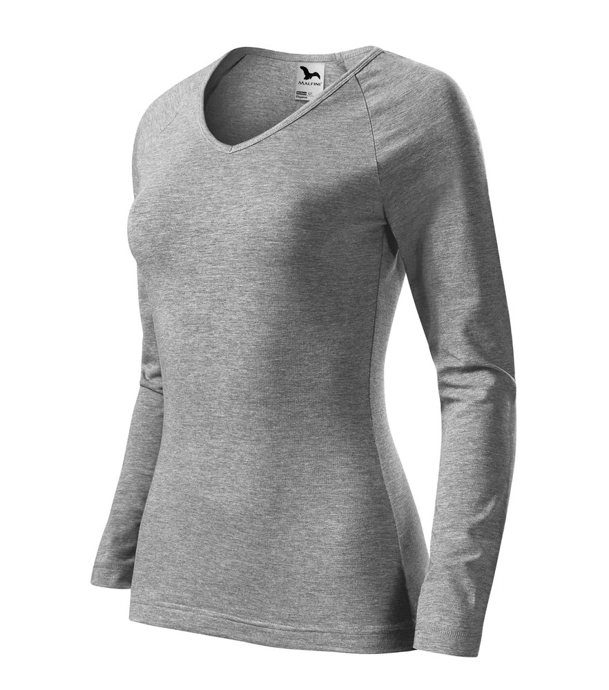Tricou cu mânecă lungă damă Malfini Elegance · 180 g/m², bumbac / elastan