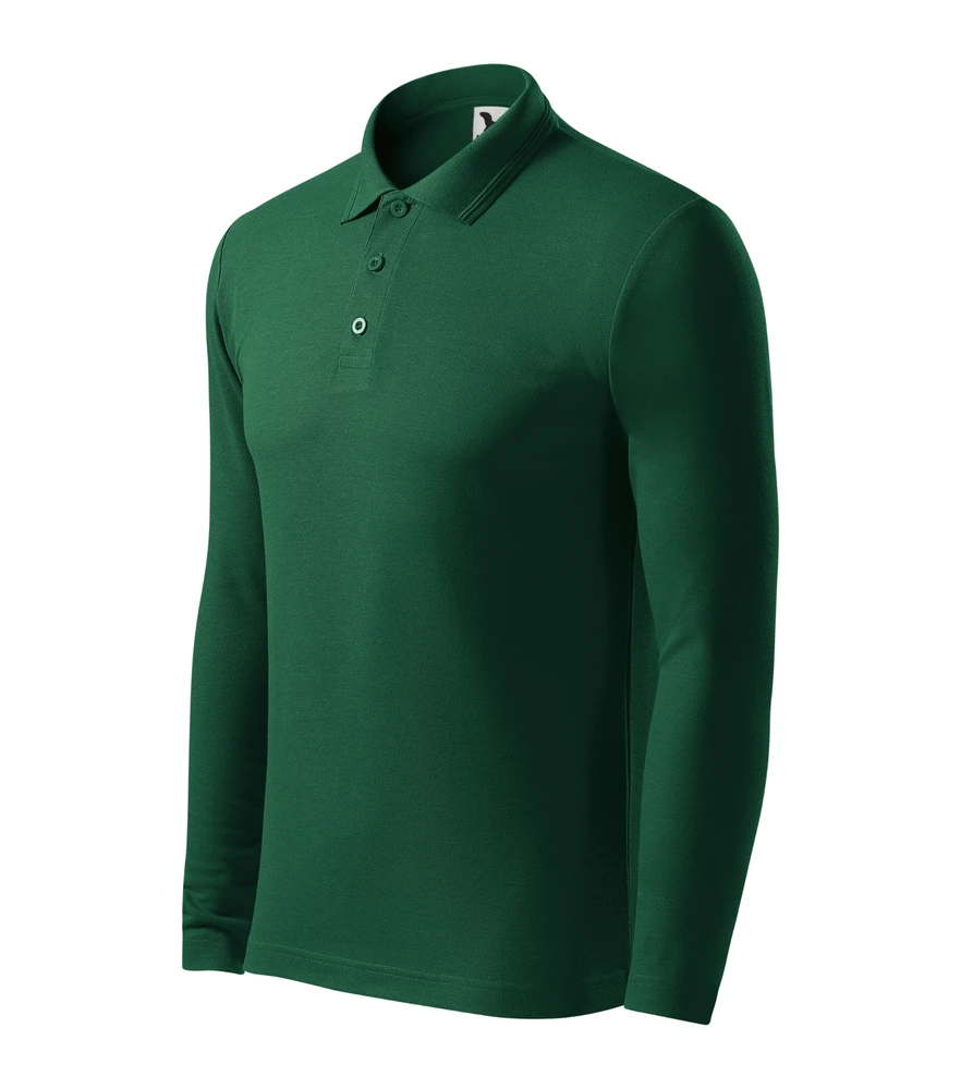 Tricou polo cu mânecă lungă bărbați Malfini Pique · 200 g/m², bumbac / poliester