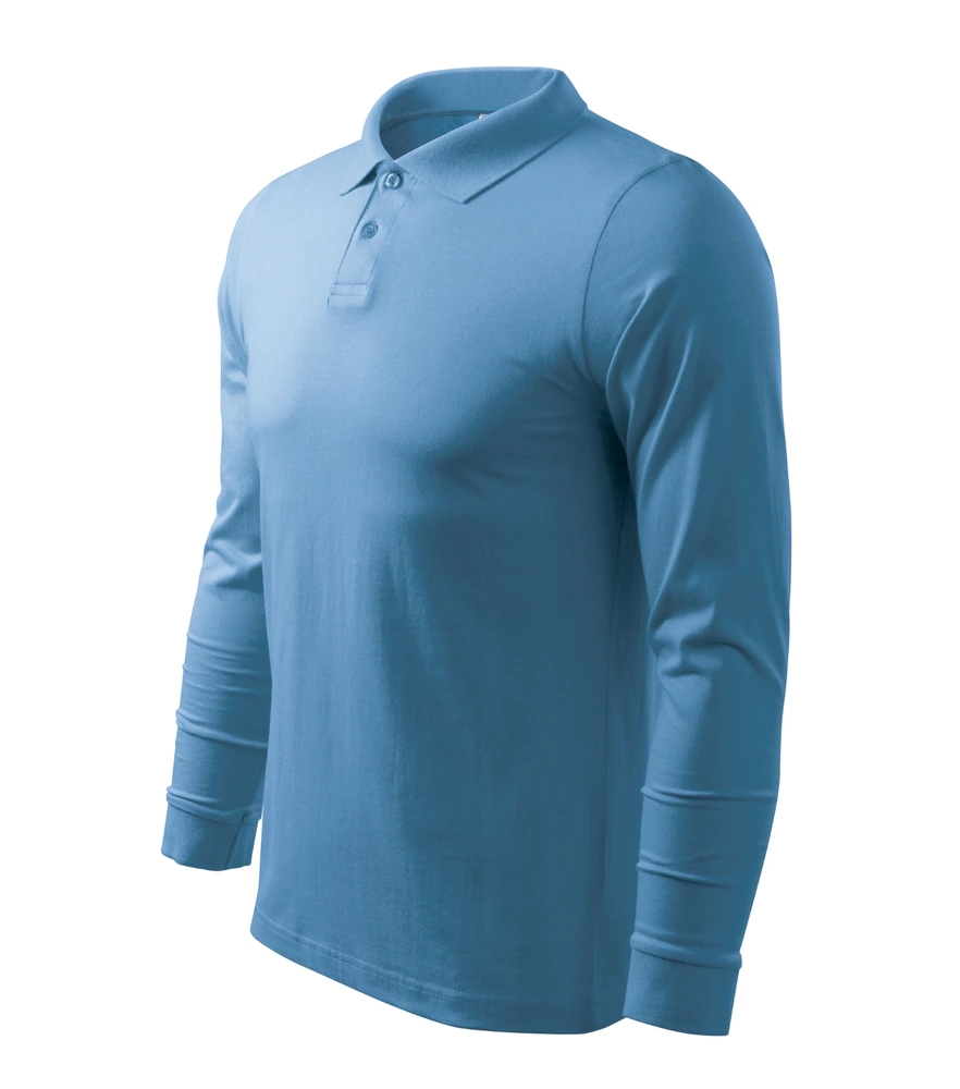 Tricou polo cu mânecă lungă bărbați Malfini Single · 180 g/m², bumbac