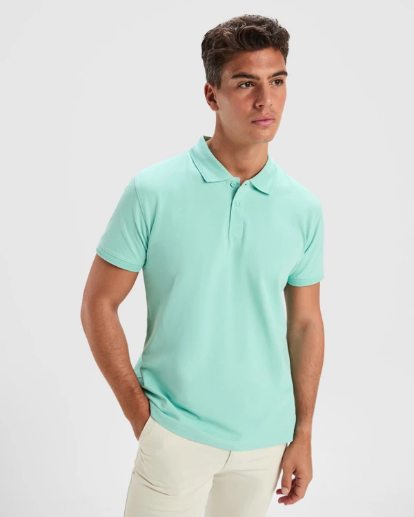 Tricou polo Roly Wos PO6441 · 210 g/m², bumbac / elastan