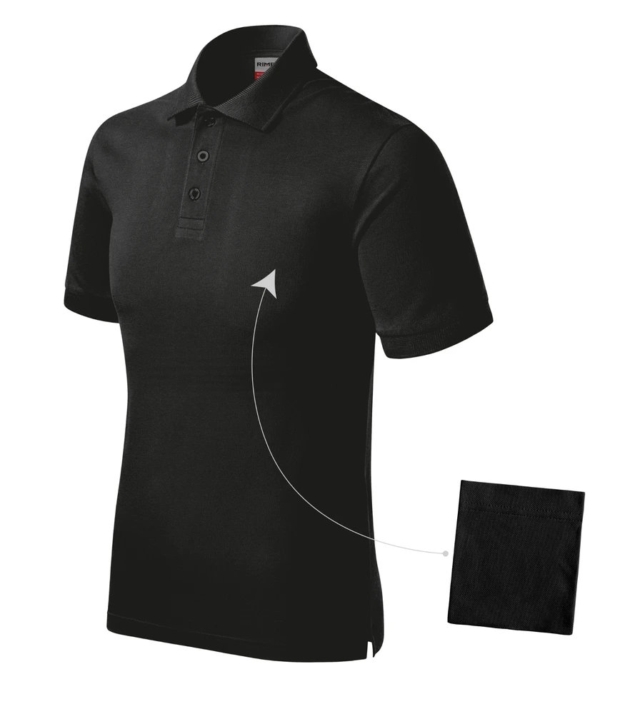 Tricou polo bărbați Rimeck Resist · 200 g/m², bumbac