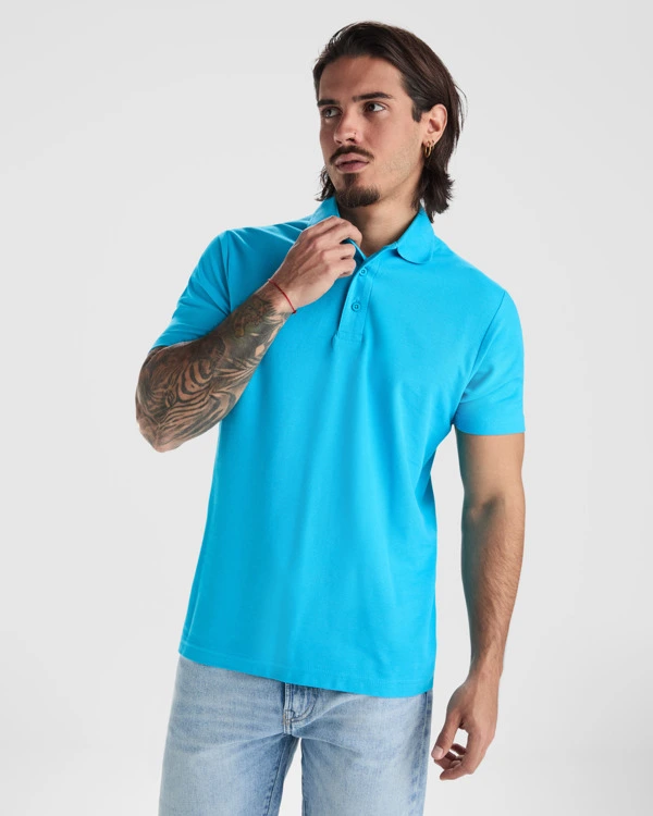 Tricou polo bărbați Roly Austral PO6632 · 180 g/m², bumbac