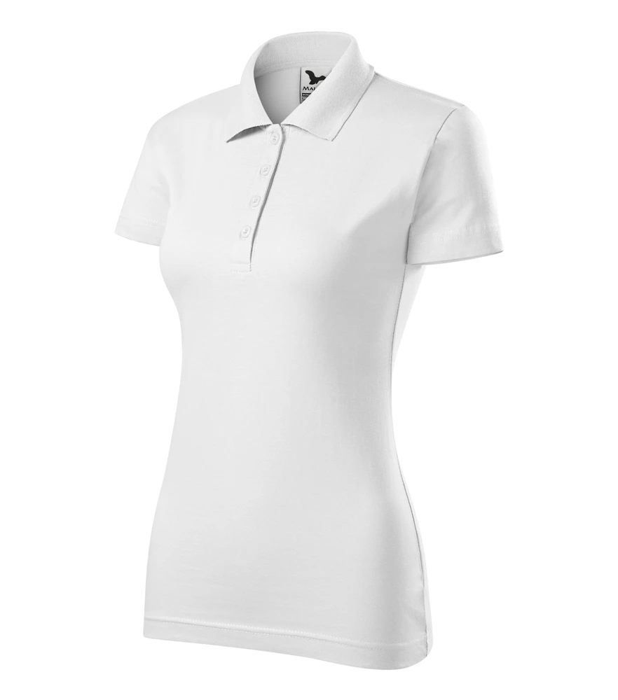 Tricou polo damă Malfini Single · 180 g/m², bumbac / vâscoză