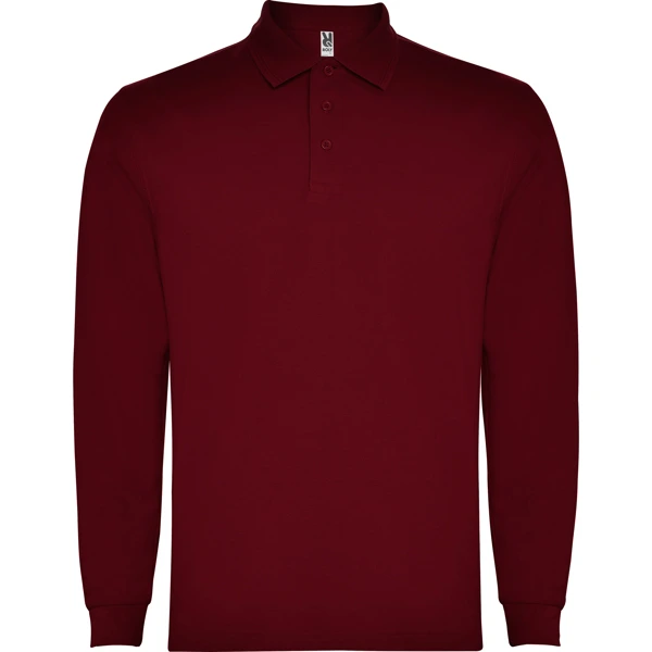 Tricou polo cu mânecă lungă bărbați Roly Carpe PO5009 · 220 g/m², bumbac / poliester