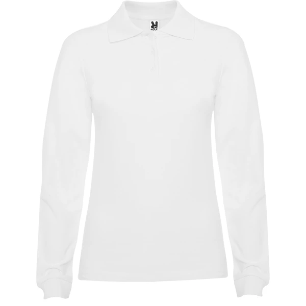 Tricou polo cu mânecă lungă damă Roly Estrella PO6636 · 220 g/m², bumbac / vâscoză