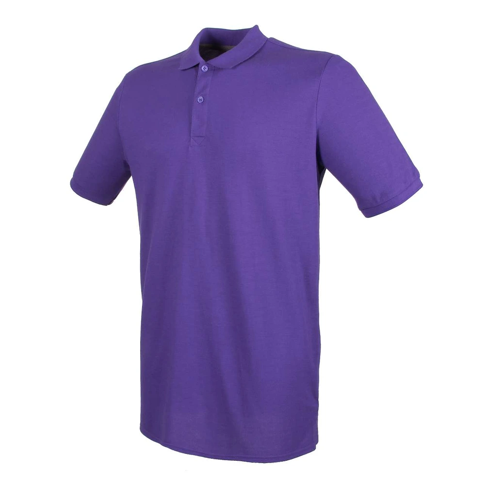 Tricou polo bărbați Henbury Micro-Fine Cotton Pique HN101 · bumbac