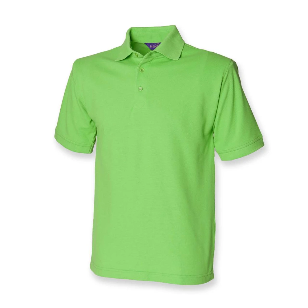 Tricou polo bărbați Henbury Classic 65 35 Pique HN400 · 200 g/m², bumbac / poliester