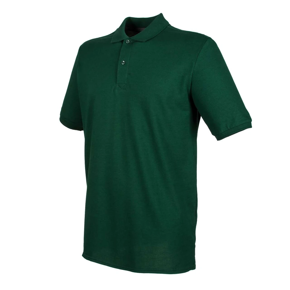 Tricou polo bărbați Henbury Micro-Fine Cotton Pique HN101 · bumbac