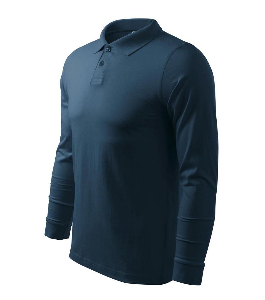 Tricou polo cu mânecă lungă bărbați Malfini Single · 180 g/m², bumbac