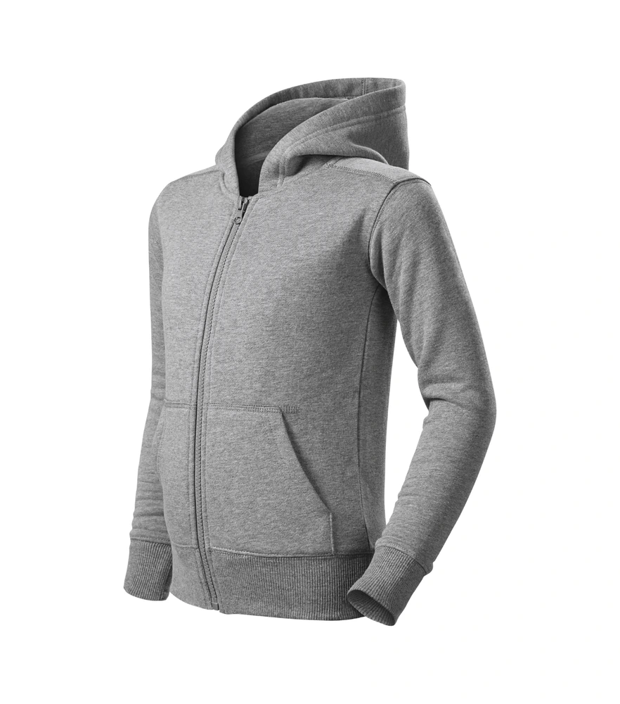 Hanorac cu fermoar copii Malfini Zipper Trendy · 300 g/m², bumbac / poliester